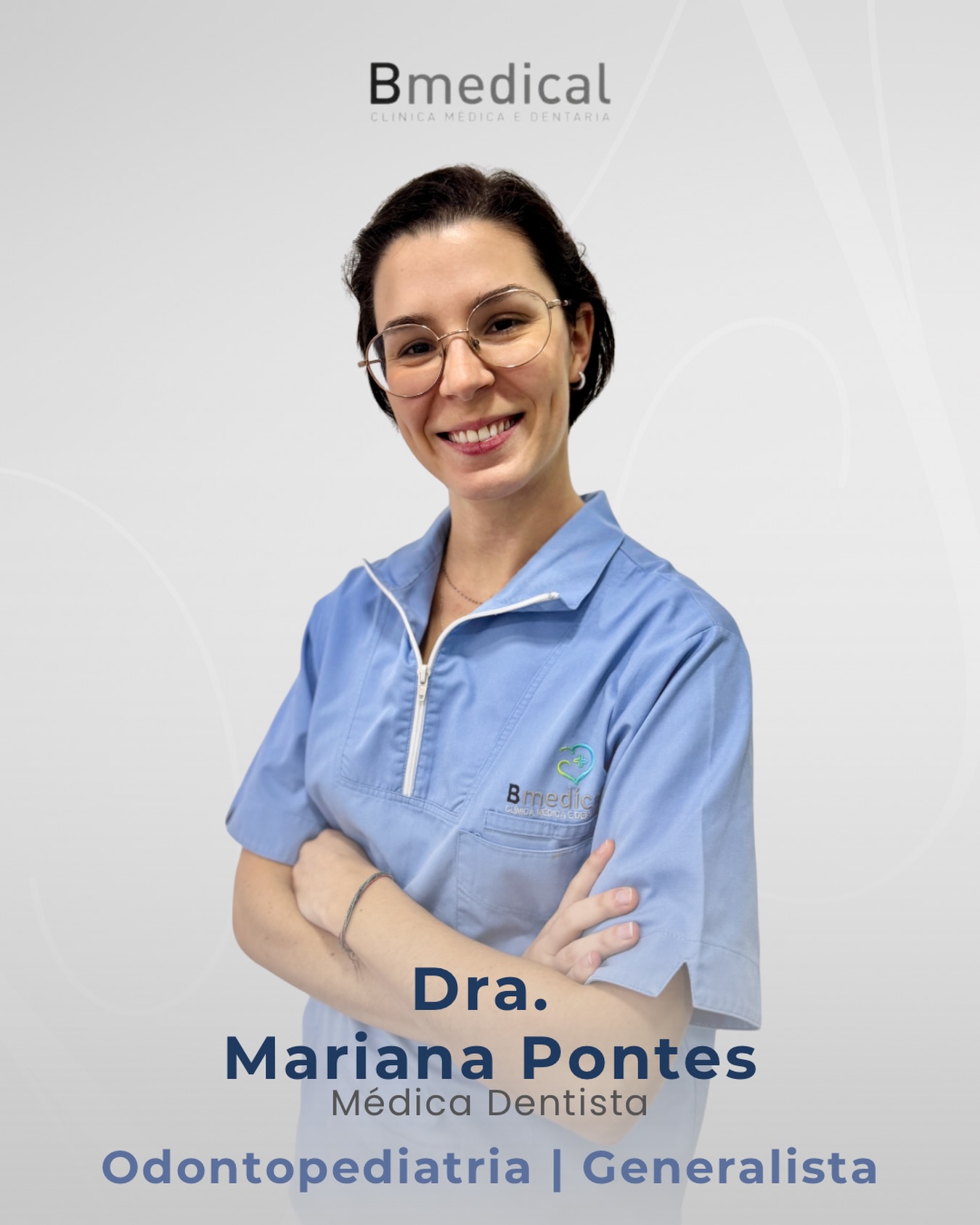 Dra. Mariana Pontes numa apresentação pública da Bmedical.